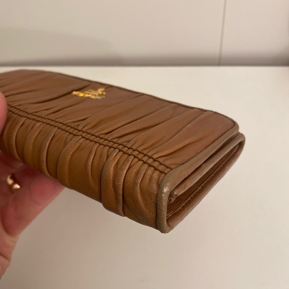 SOLD Brown Leather Prada Wallet - Picture 14 of 14